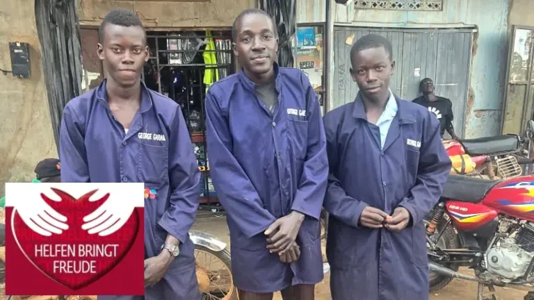Jugendliche in Uganda erhalten Ausbildung für bessere Zukunft