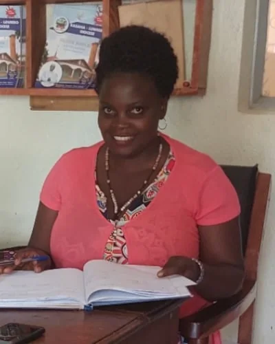 Rita, Mitglied des Teams in Uganda